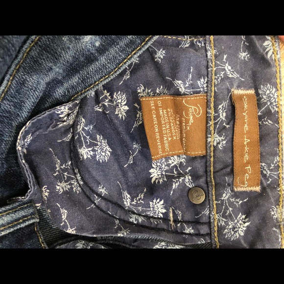 Paige Skyline Ankle Peg Leg Denim Jeans - Picture 7 of 10